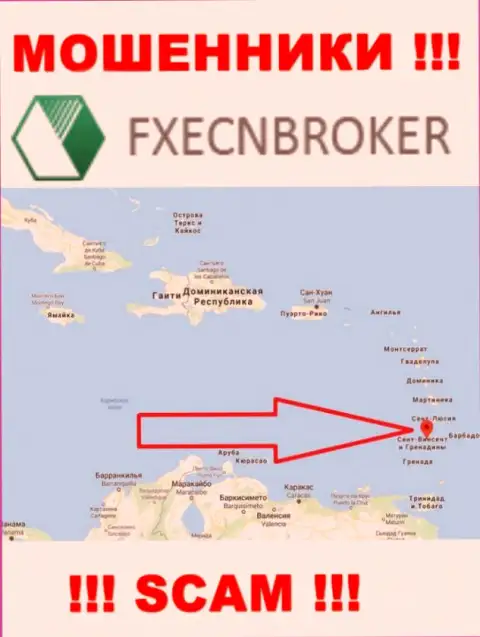 ФХЕСНБрокер - это ЖУЛИКИ, которые официально зарегистрированы на территории - Saint Vincent and the Grenadines