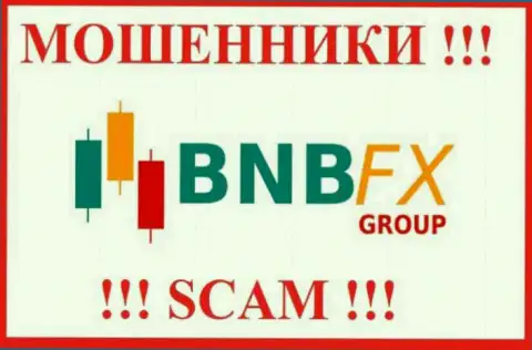 Логотип МОШЕННИКА BNB FX