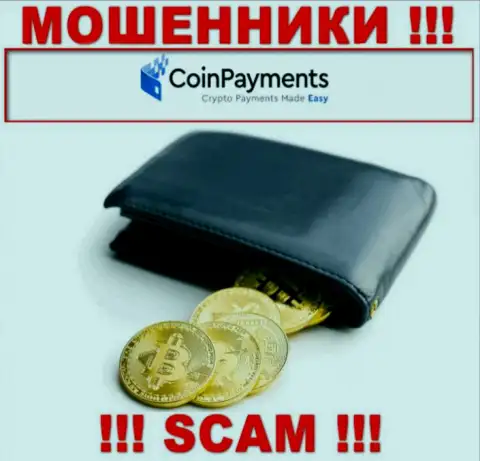 Будьте весьма внимательны, род работы CoinPayments, Криптовалютный кошелек - лохотрон !!!