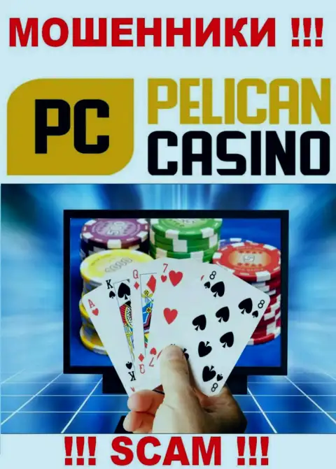 Pelican Casino грабят неопытных клиентов, действуя в направлении Казино