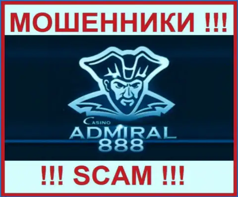 Логотип МОШЕННИКА 888 Адмирал
