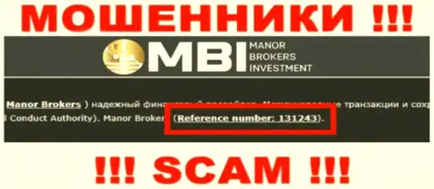 Хоть Manor BrokersInvestment и предоставляют на сайте лицензию на осуществление деятельности, знайте - они все равно МОШЕННИКИ !!!