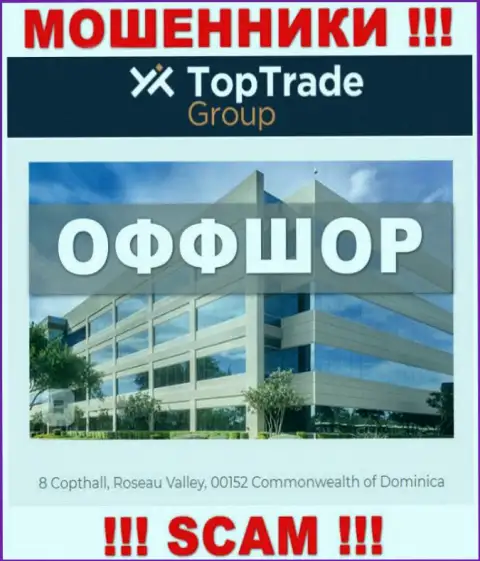 Dominica - это официальное место регистрации компании Top TradeGroup