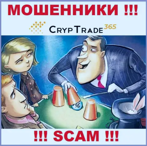 CrypTrade365 Com - это ЛОХОТРОН !!! Заманивают доверчивых клиентов, а после этого сливают их вклады