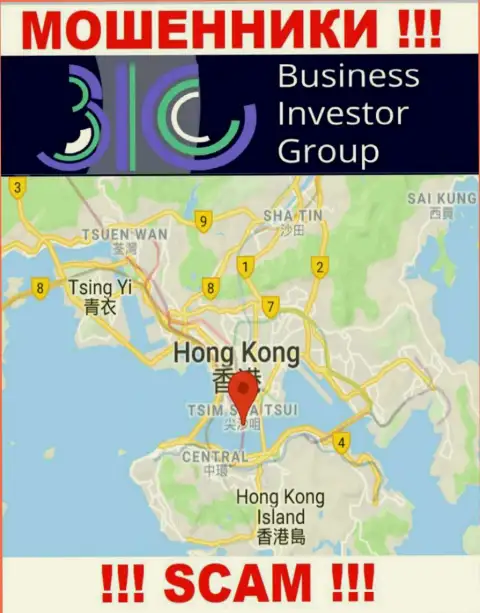 Офшорное место регистрации Business Investor Group - на территории Hong Kong