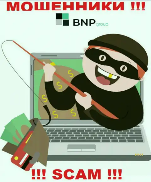 BNP Group - это интернет-махинаторы, не дайте им уговорить Вас совместно сотрудничать, иначе сольют Ваши денежные средства