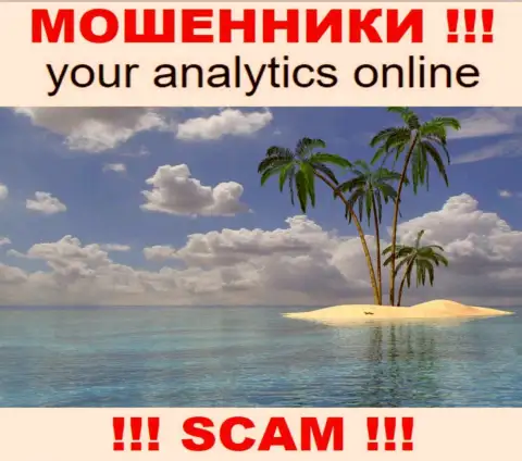 Your Analytics не предоставляют адрес, где зарегистрирована компания - это однозначно internet-мошенники !