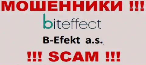 BitEffect - это МОШЕННИКИ !!! Б-Эфект а.с. - это контора, которая управляет указанным разводняком