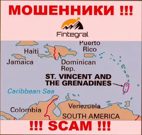 St. Vincent and the Grenadines - здесь зарегистрирована незаконно действующая организация Эфереал Групп ЛЛК