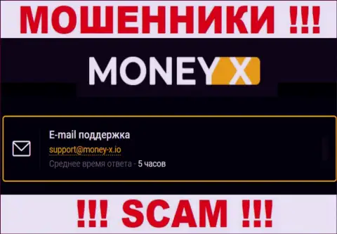 Не нужно общаться с шулерами MoneyX через их е-мейл, показанный на их web-портале - ограбят