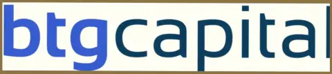 Логотип мирового уровня брокерской организации BTG Capital
